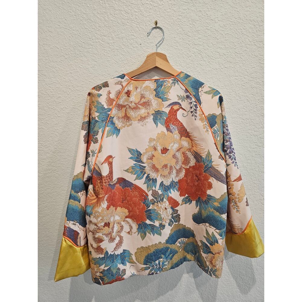Vintage Asian Peacock jacket sz 15 - Picture 2 of 3